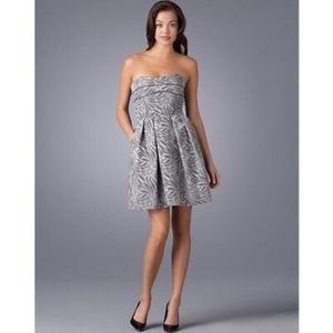 Cynthia Steffe Silver Mini Dress